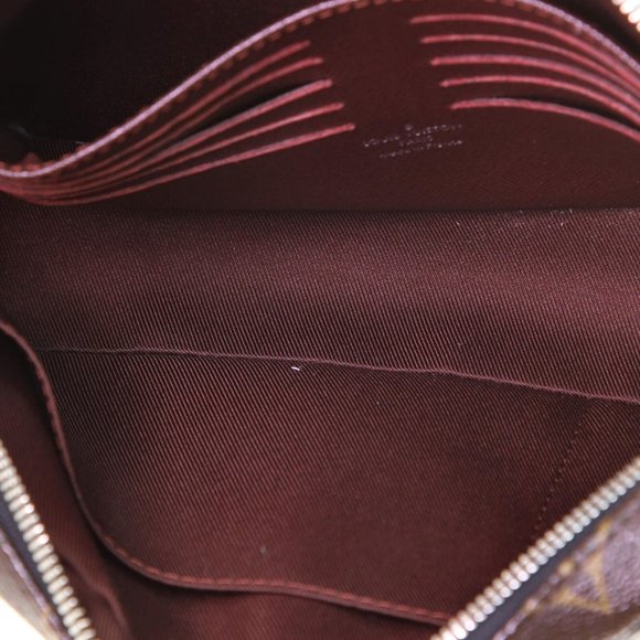 Kasai Clutch Macassar Monogram Canvas Shoulder Bag - Picture 5 of 7